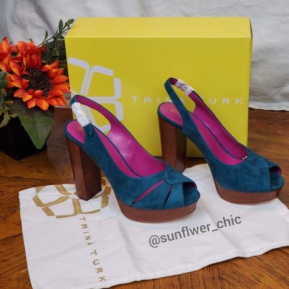🆕️Trina Turk Joni Platform Heels - Picture 10 of 16